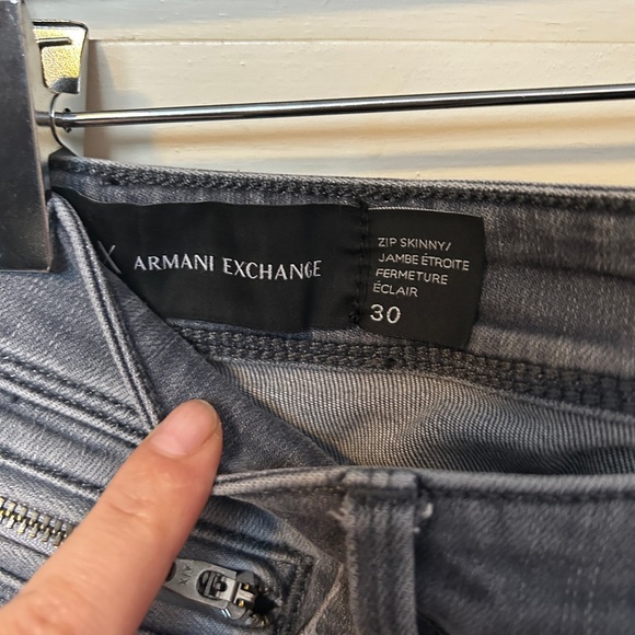 Skinny jeans, colour gray. - Picture 3 of 3